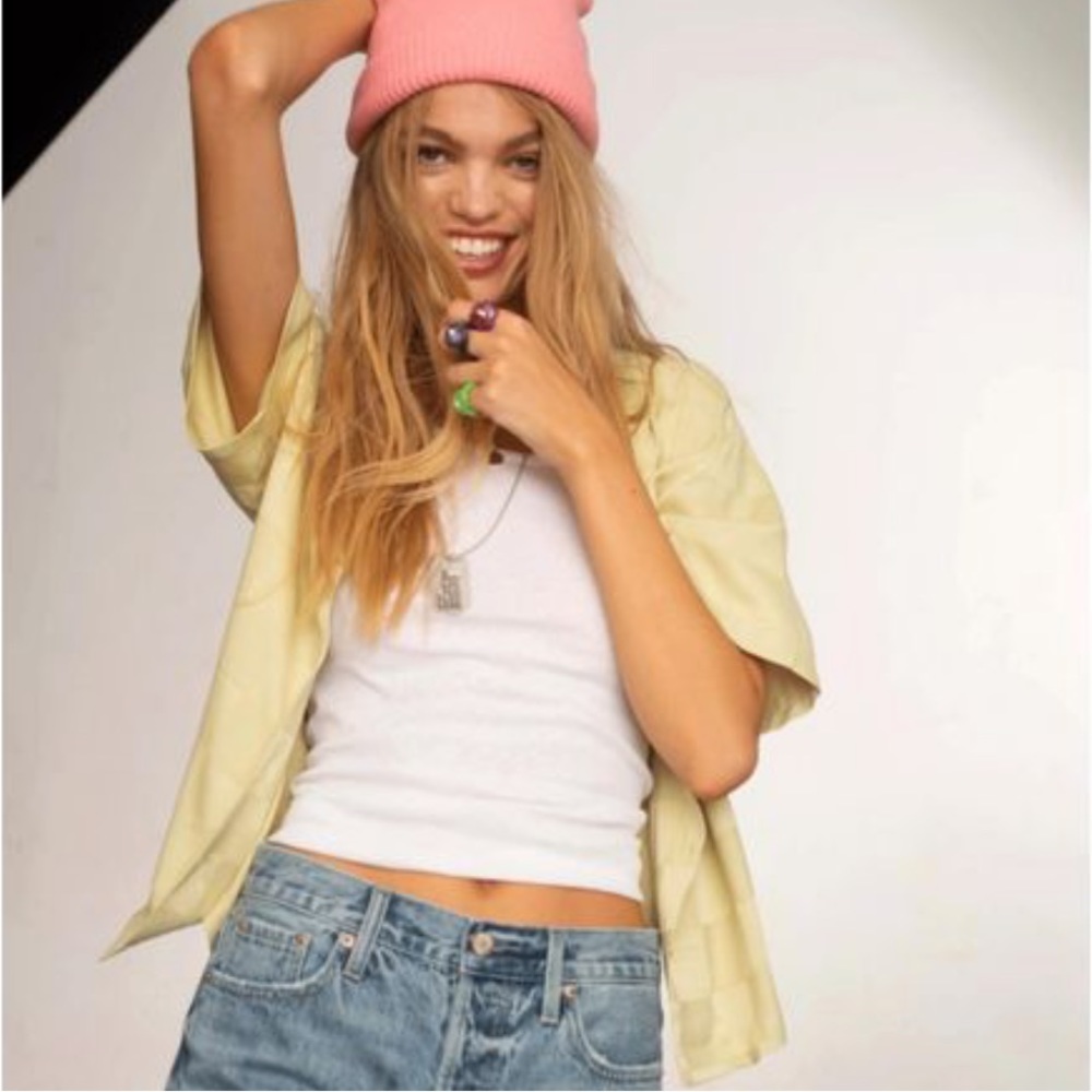 PISTOLA Women's Yellow Lucy Pajama Shirt